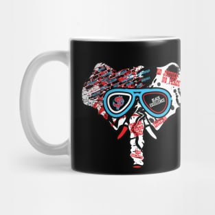 Black Excellence Lee The Elephant Mug